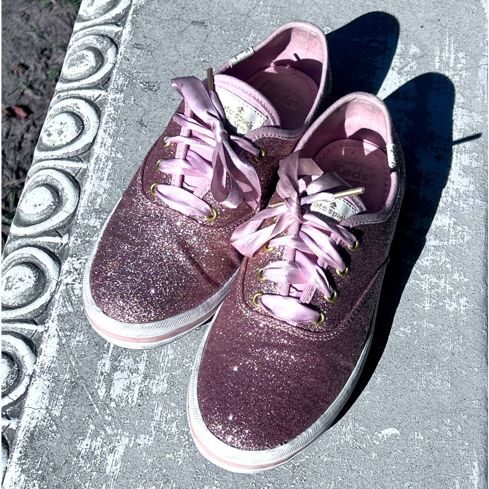 ♠️ kate spade ♠️ keds rose gold size 3